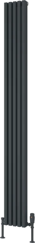 Reina Albano A-ABN18018A Anthracite Vertical Radiator 190mm x 1800mm