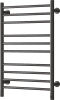 Reina Arnage DE-ARG0805G Brushed Gun Metal Towel Rail - 500mm x 800mm
