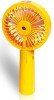 Prem-I-Air USB Rechargeable Handheld Mist Fan With Bottle - Yellow