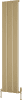 Reina Caldaro A-CDR180037B Brass Effect Vertical Radiator 370mm x 1800mm