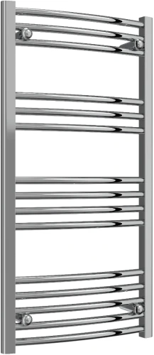 Reina Capo CPO1050CC Curved Designer Heated Towel Rail - 1000mm x 500mm