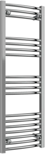 Reina Capo CPO1240CC Curved Designer Heated Towel Rail - 1200mm x 400mm