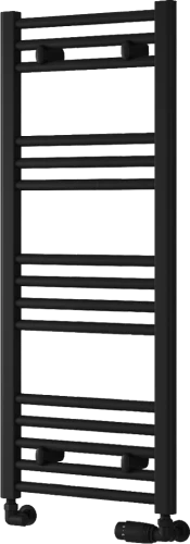 Reina Capo CPO1040KF Flat Designer Heated Towel Rail - Black 1000mm x 400mm