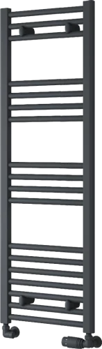 Reina Capo CPO1240AF Flat Designer Heated Towel Rail - Anthracite 1200mm x 400mm