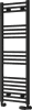 Reina Capo CPO1240KF Flat Designer Heated Towel Rail - Black 1200mm x 400mm