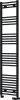 Reina Capo CPO1840KF Flat Designer Heated Towel Rail - Black 1800mm x 400mm