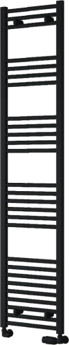 Reina Capo CPO1840KF Flat Designer Heated Towel Rail - Black 1800mm x 400mm