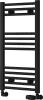 Reina Capo CPO0840KF Flat Designer Heated Towel Rail - Black 800mm x 400mm