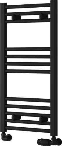 Reina Capo CPO0840KF Flat Designer Heated Towel Rail - Black 800mm x 400mm