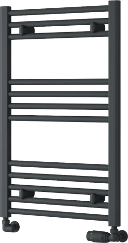 Reina Capo CPO0850AF Flat Designer Heated Towel Rail - Anthracite 800mm x 500mm