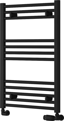 Reina Capo CPO0850KF Flat Designer Heated Towel Rail - Black 800mm x 500mm