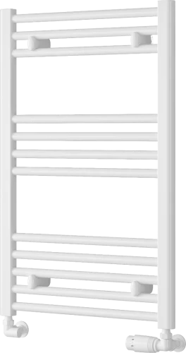 Reina Capo CPO0850WF Flat Designer Heated Towel Rail - White 800mm x 500mm