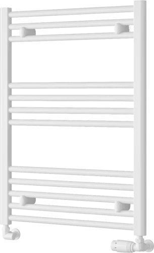 Reina Capo CPO0860WF Flat Designer Heated Towel Rail - White 800mm x 600mm